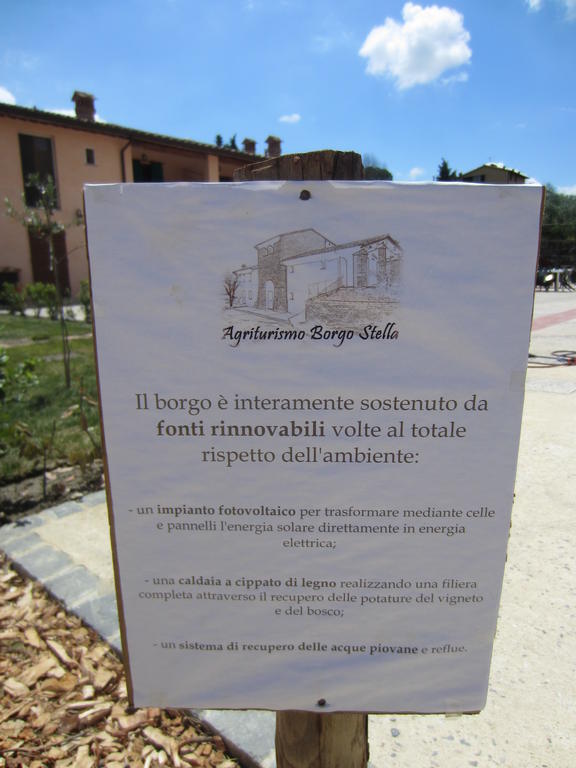 Agriturismo Borgo Stella Монтеспертоли Экстерьер фото