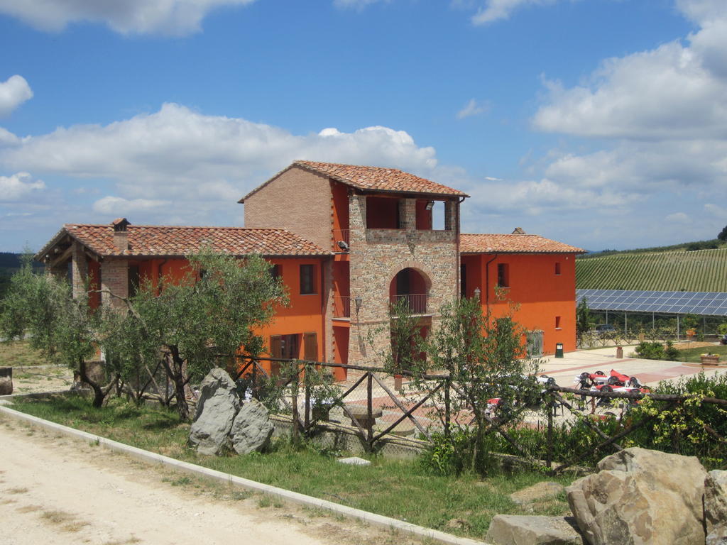 Agriturismo Borgo Stella Монтеспертоли Экстерьер фото